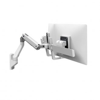 Ergotron HX Dual Monitorarrm Wandhalterung für zwei Monitore bis 81,28 cm (32 Zoll) weiß