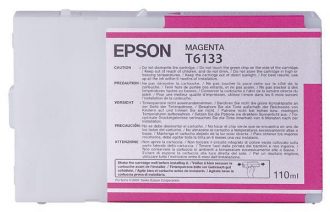 Epson Original T6133 Druckerpatrone magenta 110ml (C13T61330 0)