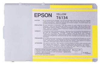 Epson Original T6134 Druckerpatrone gelb 110ml (C13T613400)