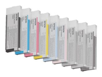 Epson Original T6067 Druckerpatrone schwarz hell 220ml (C13T606700)