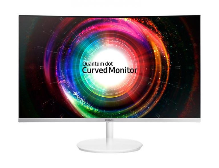 Samsung Curved Monitor C32H711Q LED-Display 80 cm (32") weiß (LC32H711QEUXEN)