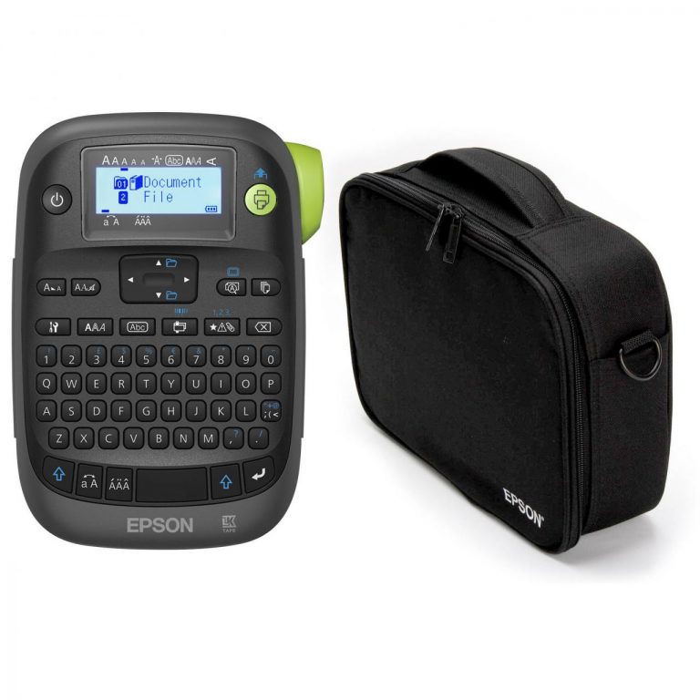 Epson LabelWorks LW-K400 Etikettendrucker + Epson Tragetasche Bundle