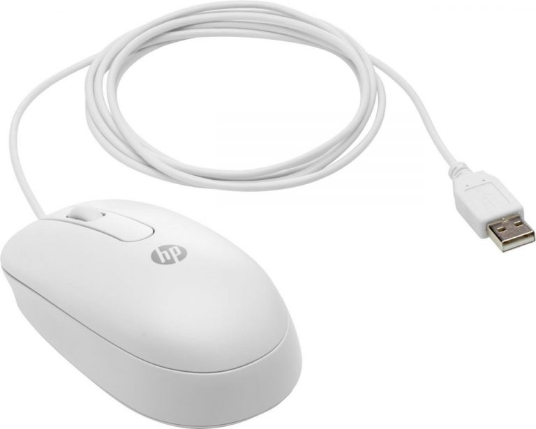 HP USB v2 Maus, grau