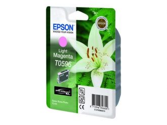 Epson Original T0596 Druckerpatrone magenta hell Blister 520 Seiten 13ml (C13T05964020)