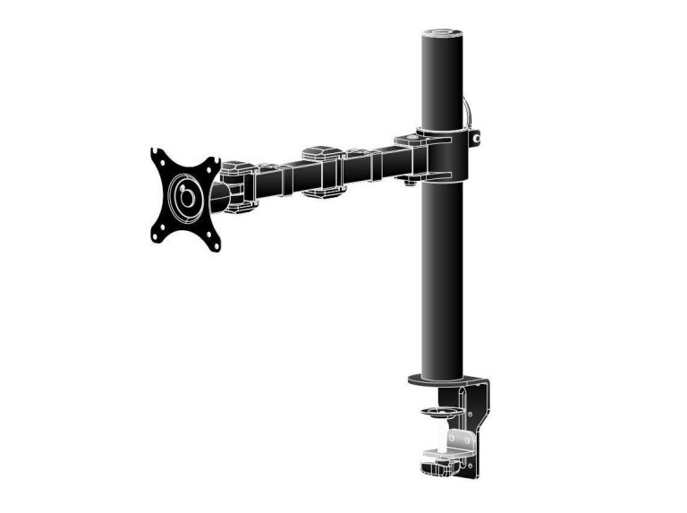 Iiyama Einzel-Monitorarm DS1001C-B1 für Displays bis 30" schwarz