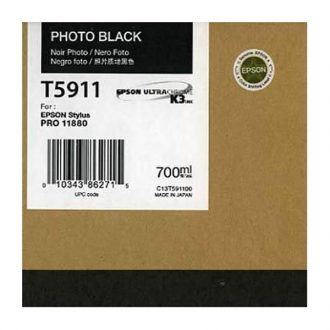 Epson Original T5911 Druckerpatrone photo schwarz 700ml (C13T591100)
