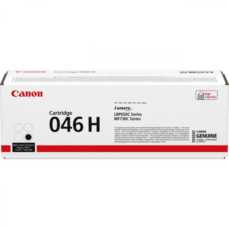 Canon Original Toner 046H schwarz hohe Ergiebigkeit 6.300 Seiten (1254C002)