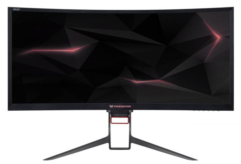 Inkl. Predator Premium Service -> Acer Predator Gaming-Monitor Z35P Curved-LED-Display 88,9 cm (35") schwarz/rot