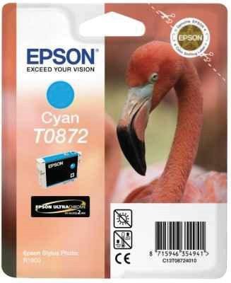 Epson Original T0872 Druckerpatrone cyan 11ml (C13T08724010)