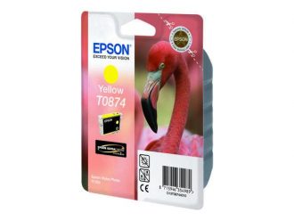Epson Original T0874 Druckerpatrone gelb Blister 11ml (C13T0 8744020)