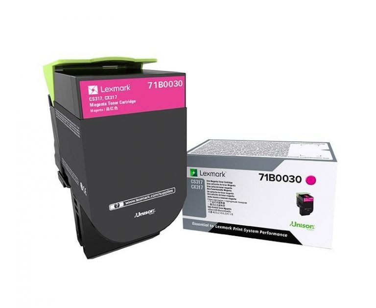 Lexmark Original X317 Toner magenta 2.300 Seiten (71B0030) für CS317dn, CX317dn