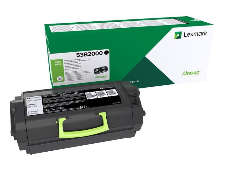 Lexmark Original Toner schwarz 11.000 Seiten (53B2000) für MS817, MS818