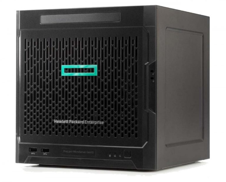 HP Enterprise ProLiant MicroServer Gen10 1x AMD Opteron X3216, 8GB RAM, ohne HDD, 1x 200Watt