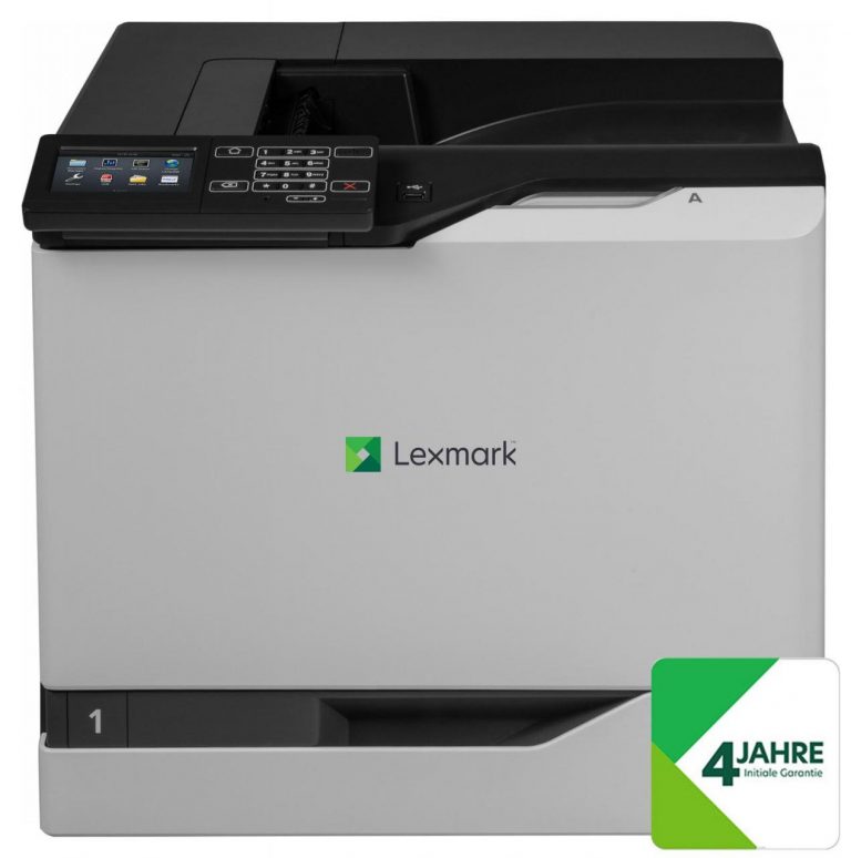 4 Jahre Garantie nach Registrierung für Endkunden LEXMARK CS827de Farblaserdrucker