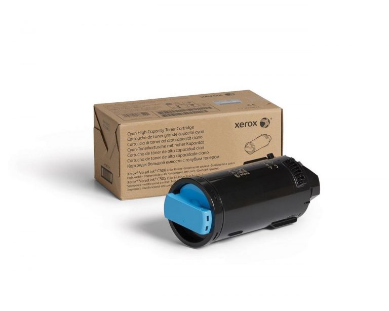 Xerox Original Hochleistungs-Toner cyan bis zu 5.200 Seiten für VersaLink C500 und C505 (106R03870)