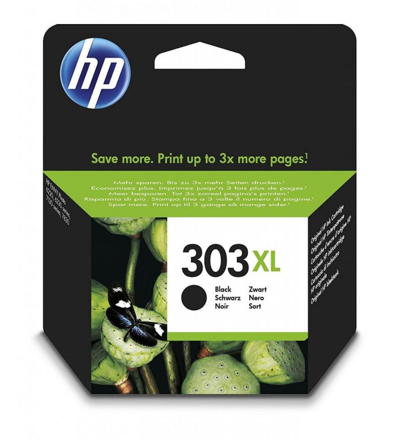 HP Original 303XL Druckerpatrone schwarz 600 Seiten 12ml (T6N04AE)