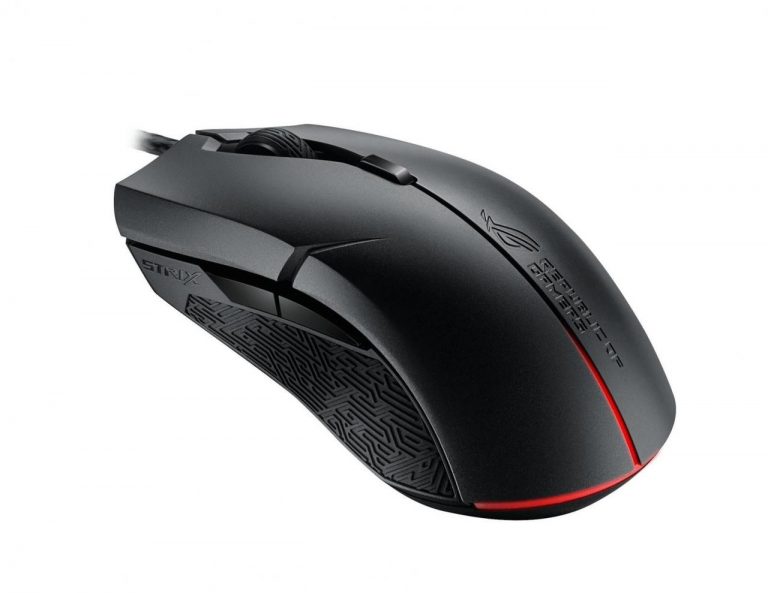 Asus ROG Strix Evolve Gaming Maus stahlgrau