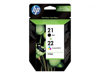 HP Original 21/22 Multipack Druckerpatronen schwarz cyan magenta gelb 360 Seiten (SD367AE)