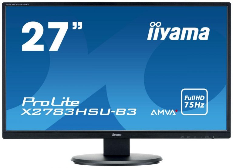 Iiyama Monitor ProLite X2783HSU-B3 LED-Display 68,6 cm (27") schwarz