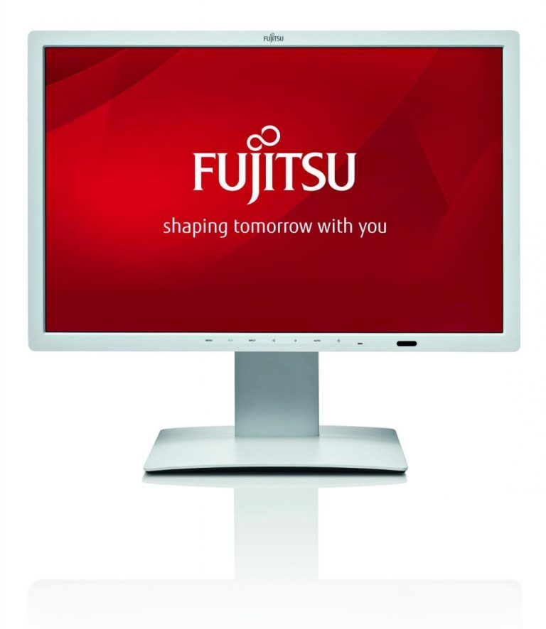 Fujitsu Monitor B24W-7 LCD-Display 61 cm (24") marmorgrau