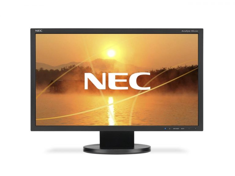 NEC Monitor AccuSync AS222Wi LCD-Display 55 cm (22") schwarz