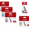Canon Original Druckerpatronen PGI-580PGBK XXL + CLI-581 XXL Multipack schwarz, cyan, magenta, gelb (OP1998C001a)