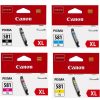 Canon Original Druckerpatronen CLI-581 XL Multipack schwarz, cyan, magenta, gelb 8,3ml (OP2052C001)