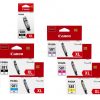 Canon Original Druckerpatronen PGI-580PGBK+ CLI-581 XL Multipack 6er-Set schwarz,cyan,fotoblau,magenta,gelb