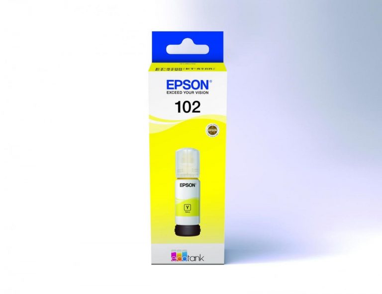 Epson Original EcoTank 102 Nachfülltinte gelb 5.200 Seiten 70ml (C13T03R440)