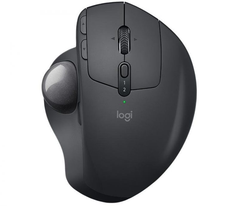 Logitech MX Ergo Trackball Wireless Maus, Grafit
