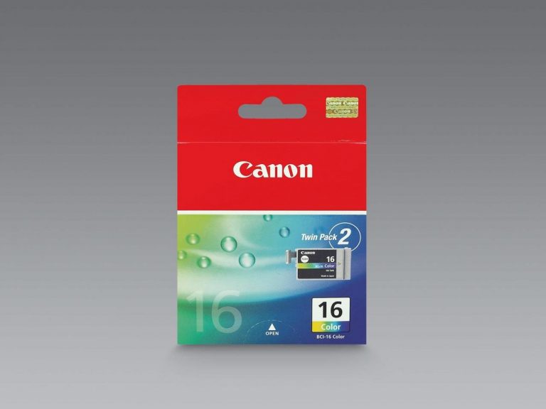 Canon Original Druckerpatronen BCI-16CL Doppelpack cyan, magenta, gelb 100 Seiten 7,5ml (9818A002)