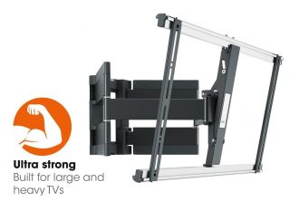 Vogel's THIN 550 TV-Wandhalterung für 102-254 cm (40-100") drehbar und neigbar, max. 70 kg, Vesa max. 600x400, schwarz