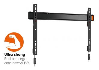 Vogel's WALL 3305 TV-Wandhalterung für 102-203 cm (40-82") starr, max. 80 kg, Vesa max. 600 x 400 mm, schwarz