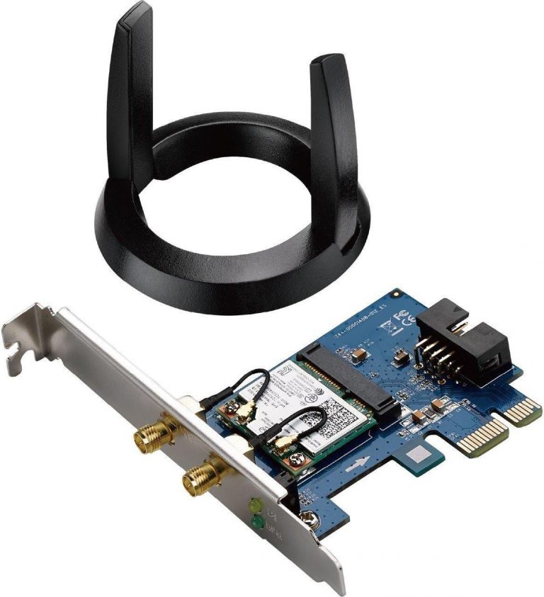 ASUS PCE-AC55BT B1 AC1200 Dualband WLAN Netzwerkadapter PCIe mit Bluetooth 4.2
