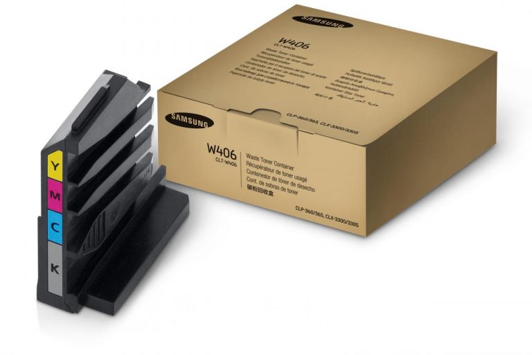 Samsung Original CLT-W406 Resttonerbehälter 7.000 Seiten (CLT-W406/SEE) für CLP-365/W, CLX-3305/FN/FW/W, Xpress C410W
