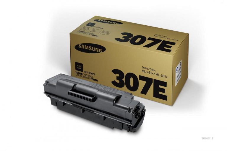 Samsung Original MLT-D307E Toner schwarz 20.000 Seiten (MLT-D307E/ELS) für ML-4510ND, 5010ND, 5015ND