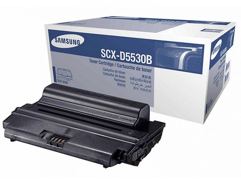 Samsung Original SCX-D5530B Toner schwarz 8.000 Seiten (SCX-D5530B/ELS) für SCX-5330FN/N, 5530FN/N