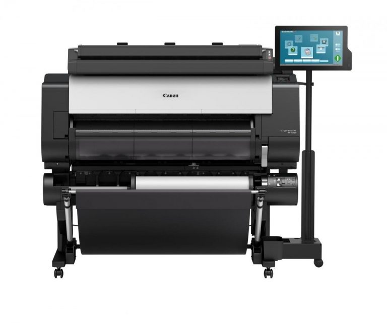 Canon imagePROGRAF TX-3000 T36 Großformatdrucker mit Stand, Scanner, PC+ Touch-Monitor