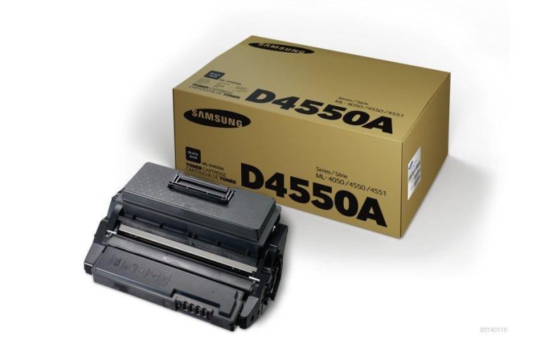 Samsung Original ML-D4550A Toner schwarz 10.000 Seiten (ML-D4550A/ELS) für ML-4050N/ND/R, ML-4551/N/ND/NDR/NR