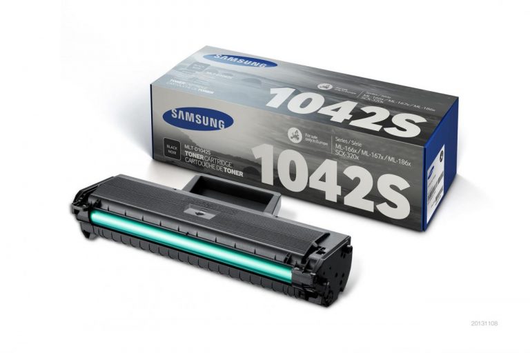 Samsung Original MLT-D1042S Toner schwarz 1.500 Seiten (MLT-D1042S/ELS) für ML-1660, 1665, 1670, 1675, 1860, SCX-3200