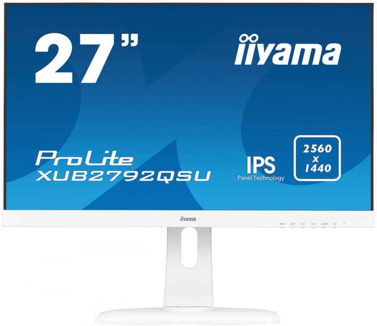 Iiyama Monitor ProLite XUB2792QSU-W1 LED-Display 68,5 cm (27") weiß