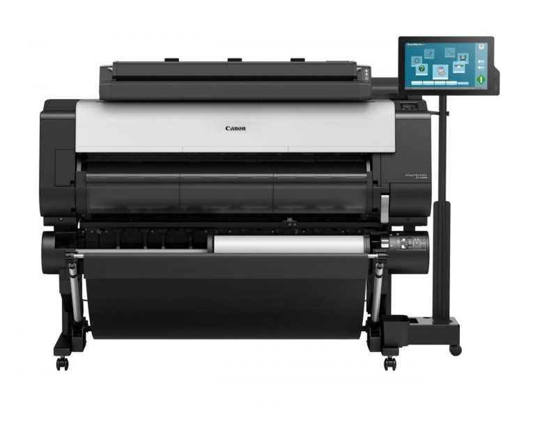 Canon imagePROGRAF TX-4000 T36 Großformatdrucker mit Stand, Scanner, PC+ Touch-Monitor