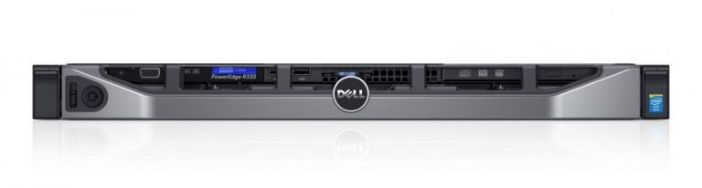 Dell PowerEdge R330 1U Rack-Server Intel Xeon E3-1220V6, 8GB RAM, 1TB HDD(Hot-Swap-fähig), Matrox G200