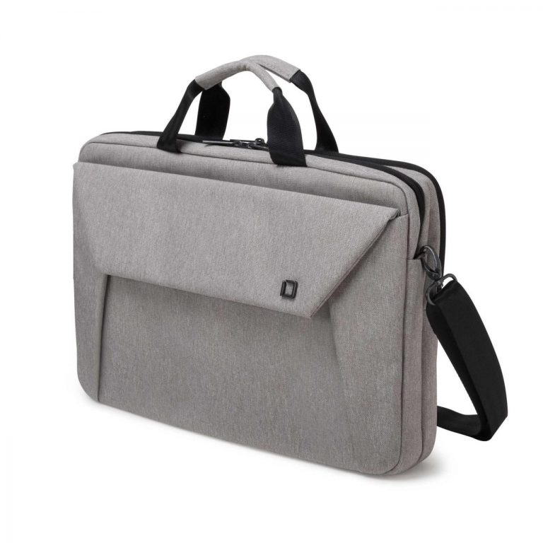 DICOTA Slim Case Plus EDGE 33,78 cm (13.3") Notebook-Tasche, lichtgrau