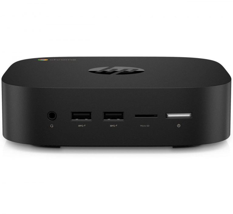 HP Chromebox G2 Mini-PC Intel Celeron 3865U, 4GB RAM, 32GB SSD, Intel UHD Graphics 610, Chrome OS