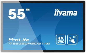 Iiyama Digital Signage ProLite TF5538UHSC-B1AG Touch-LED-Display 139 cm (55") schwarzmatt