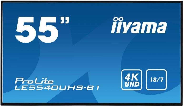 Iiyama Digital Signage ProLite LE5540UHS-B1 LED-Display 138,68 cm (54,6") schwarzmatt