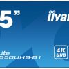 Iiyama Digital Signage ProLite LH5550UHS-B1 LED-Display 139 cm (55″) schwarz 1 Iiyama Digital Signage ProLite LH5550UHS-B1 LED-Display 139 cm (55") schwarz