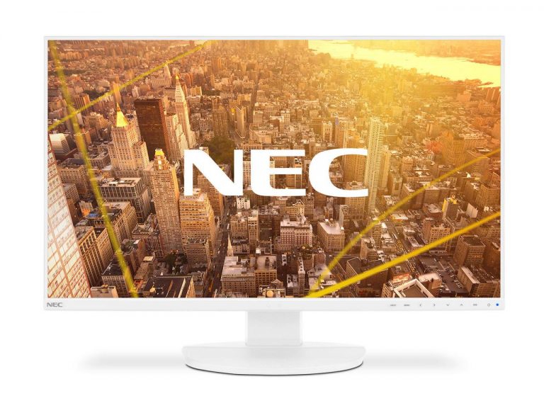 0 NEC Monitor MultiSync EA271F-WH LCD-Display 68,6 cm (27") weiß