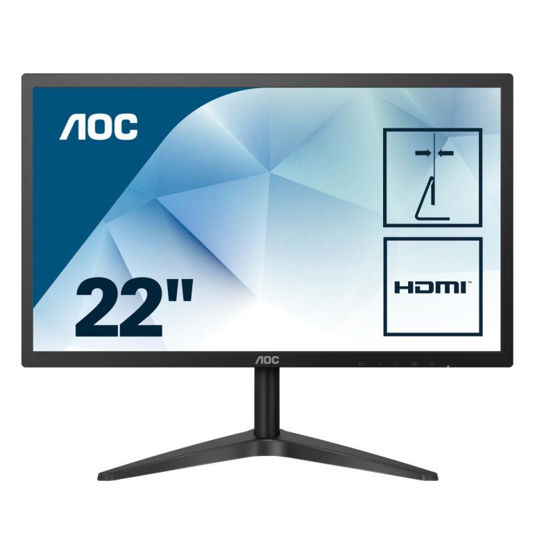 AOC Monitor 22B1H LCD-Display 54,6 cm (21,5") schwarz